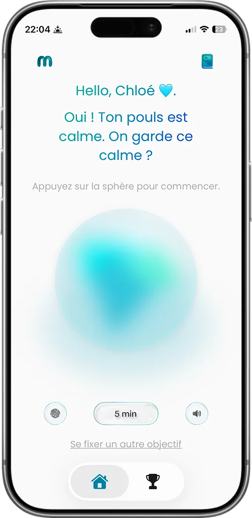 MUUM app mockup